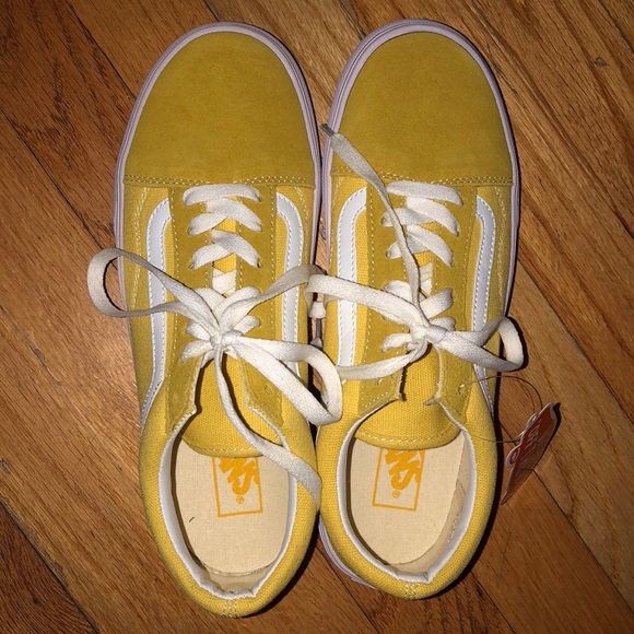Vans Shoes - Spectra Yellow/True white old skool vans